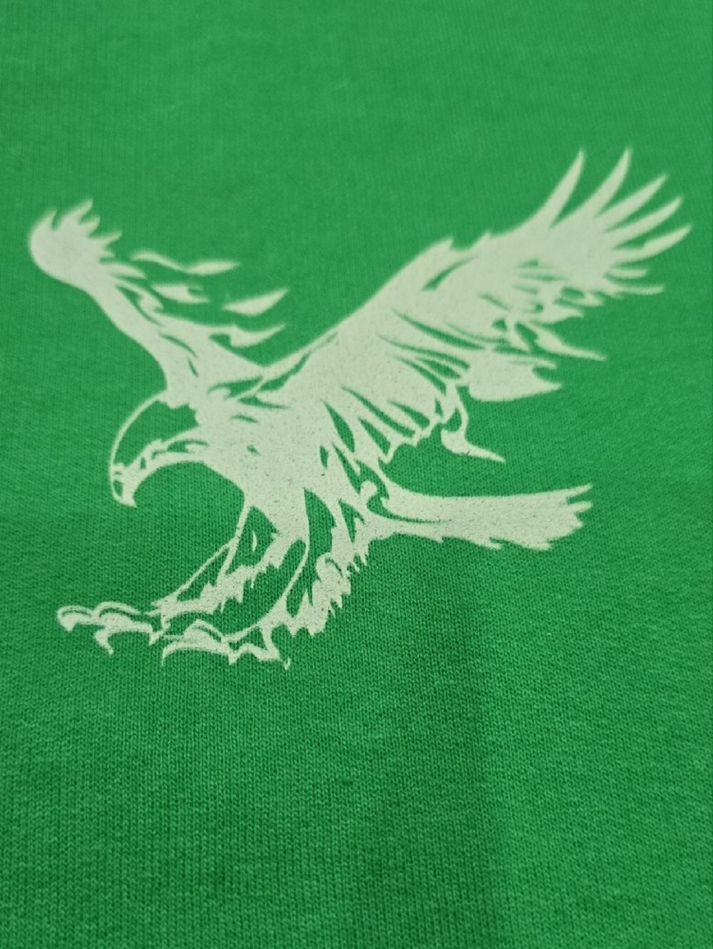 Gildan Kelly Green Heavy Blend Philadelphia Eagles Sweatshirt Sz XL - Picture 6 of 9